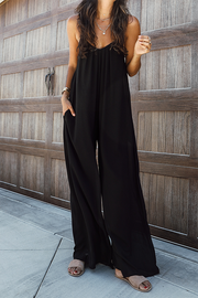 Lilipretty Classic Silhouette Pocketed Jumpsuit